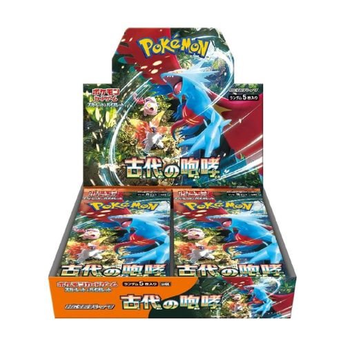 Display pokémon ancient roar sv4K japonais