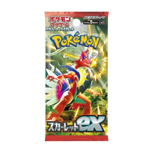 booster pokémon japonaise sv1S ecarlate ex